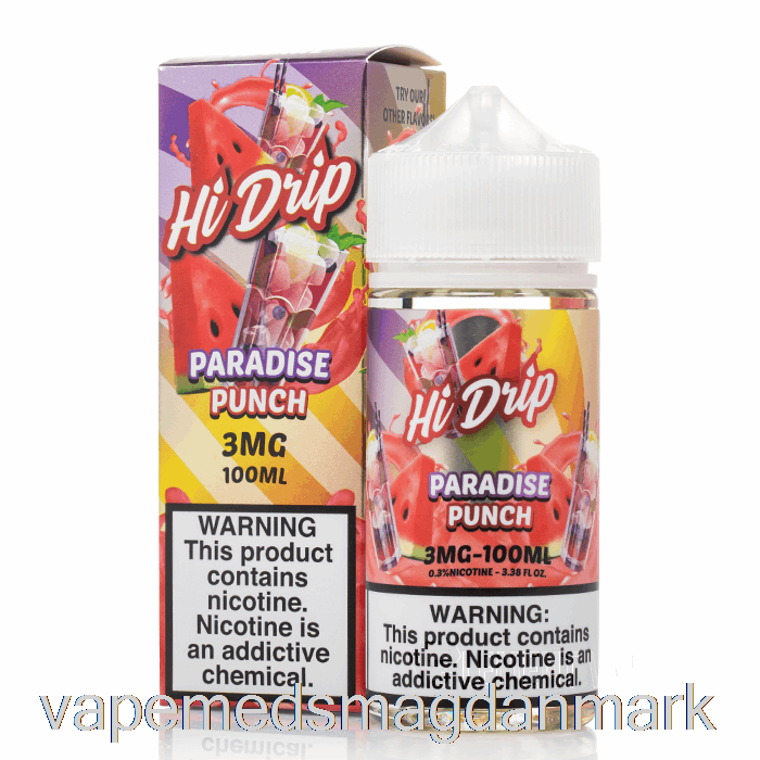 Vape Juice Paradise Punch - Hi-drip E-væsker - 100ml 0mg